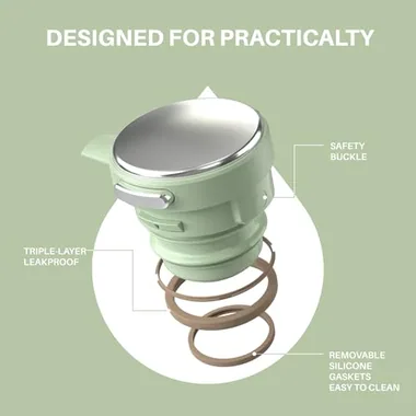 68 oz thermal carafe with a pour-over dripper, view 4