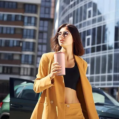 17 oz travel tumbler, view 2